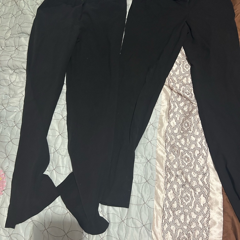 Elegant Black Women's button up